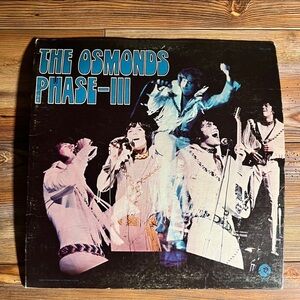 The Osmonds Phase-III LP 12” Vinyl Record 1971 Press MGM 1-SE-4796